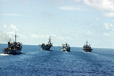 Unrep LPD Vancouver AF Vega LPH Okinawa LST Peroria